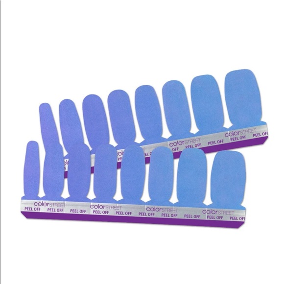 Color Street “Strobe Lights” a blue to purple color shift, shimmer finish - Picture 7 of 9